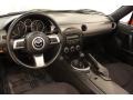 Black 2009 Mazda MX-5 Miata Sport Roadster Dashboard