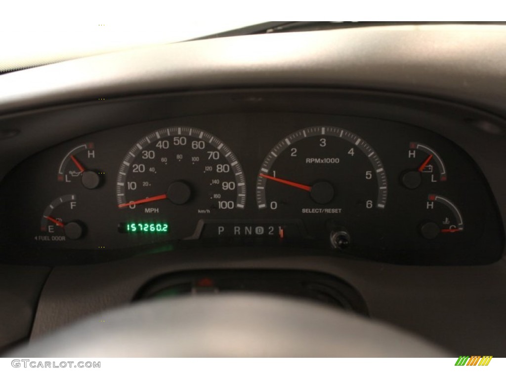 2001 Ford F150 XLT Regular Cab 4x4 Gauges Photos