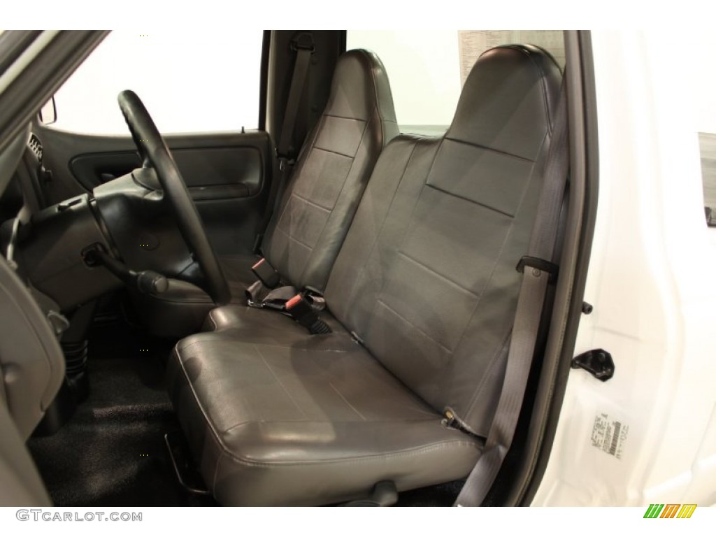 Dark Graphite Interior 2001 Ford Ranger XL Regular Cab Photo #54093810
