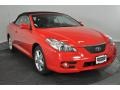 2008 Super Red 5 Toyota Solara SLE V6 Convertible  photo #7