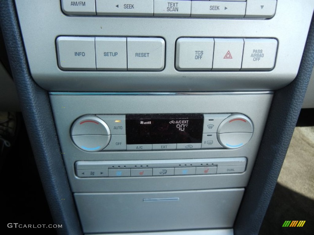 2008 MKZ Sedan - Dark Blue Ink Metallic / Sand photo #21