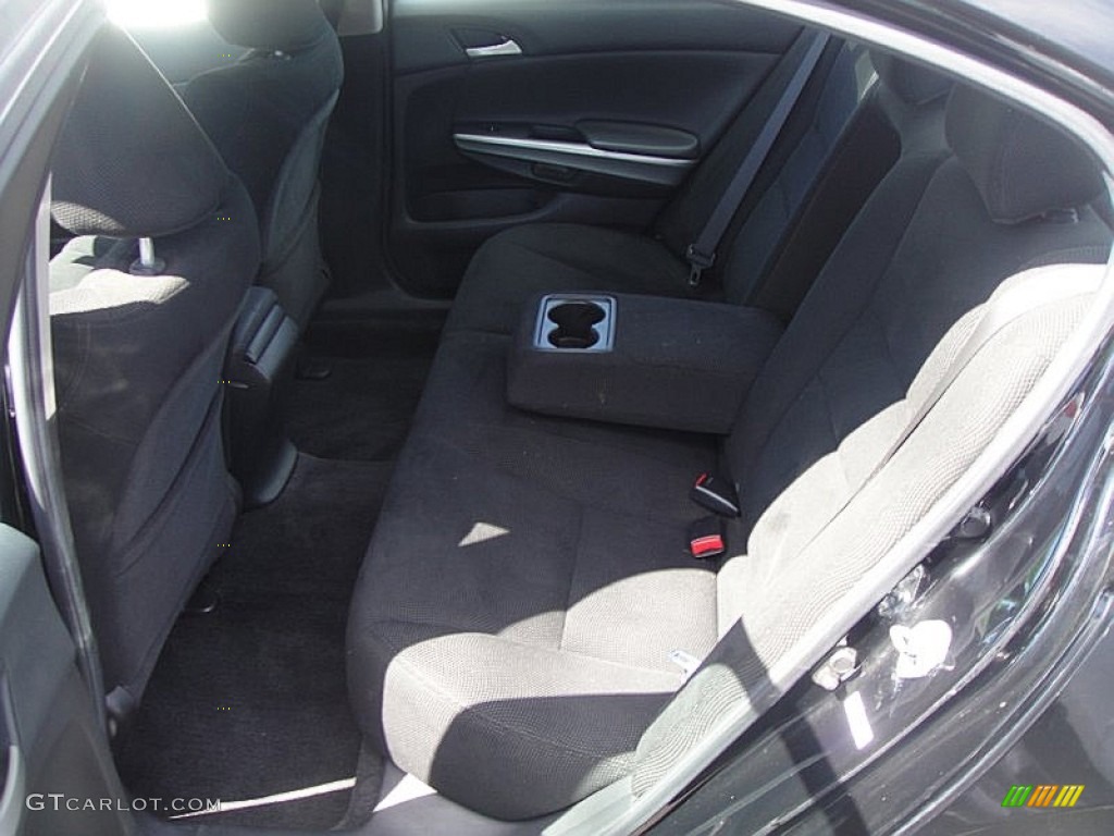 2009 Accord EX Sedan - Crystal Black Pearl / Black photo #13