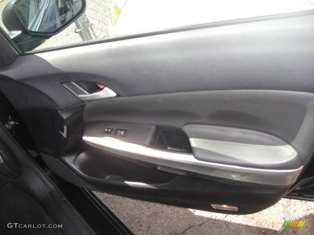 2009 Accord EX Sedan - Crystal Black Pearl / Black photo #20