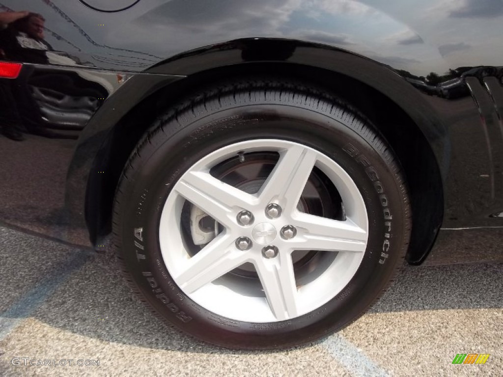 2011 Camaro LT Coupe - Black / Black photo #4