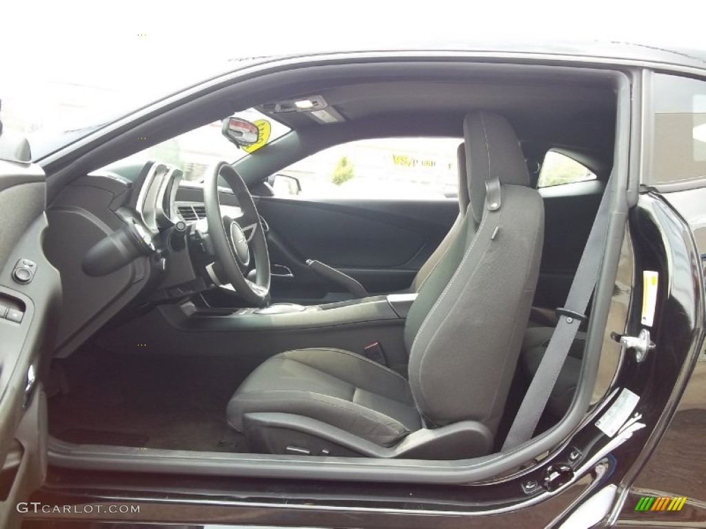 2011 Camaro LT Coupe - Black / Black photo #11
