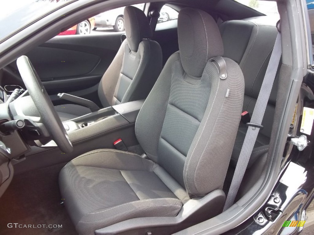 2011 Camaro LT Coupe - Black / Black photo #12