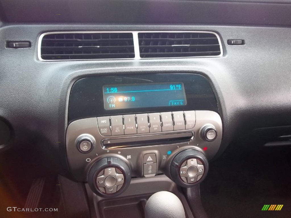 2011 Camaro LT Coupe - Black / Black photo #14