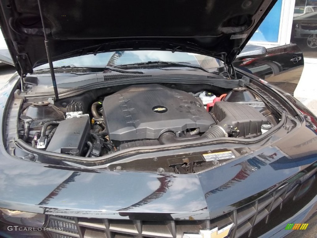 2011 Camaro LT Coupe - Black / Black photo #17