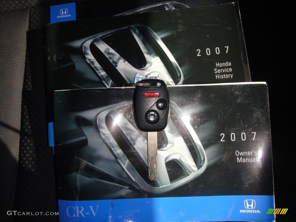 2007 CR-V LX - Whistler Silver Metallic / Black photo #23