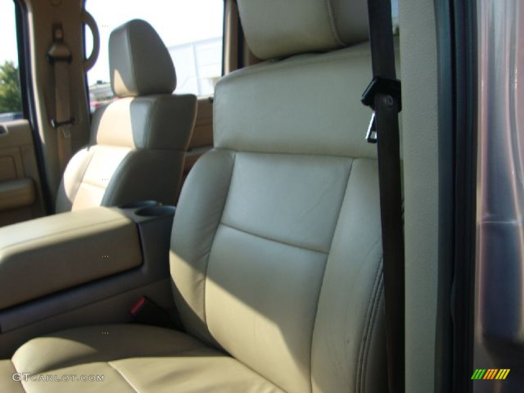 2006 F150 Lariat SuperCrew 4x4 - Arizona Beige Metallic / Tan photo #9
