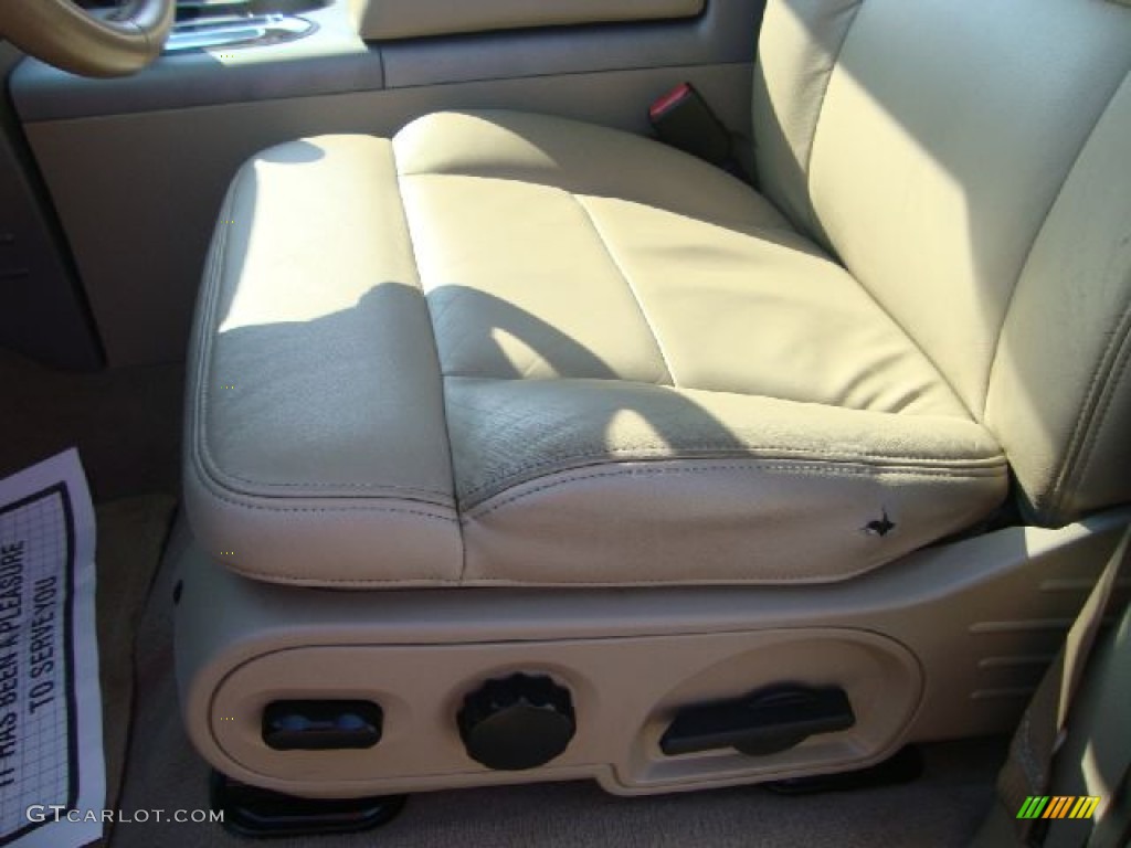 2006 F150 Lariat SuperCrew 4x4 - Arizona Beige Metallic / Tan photo #10