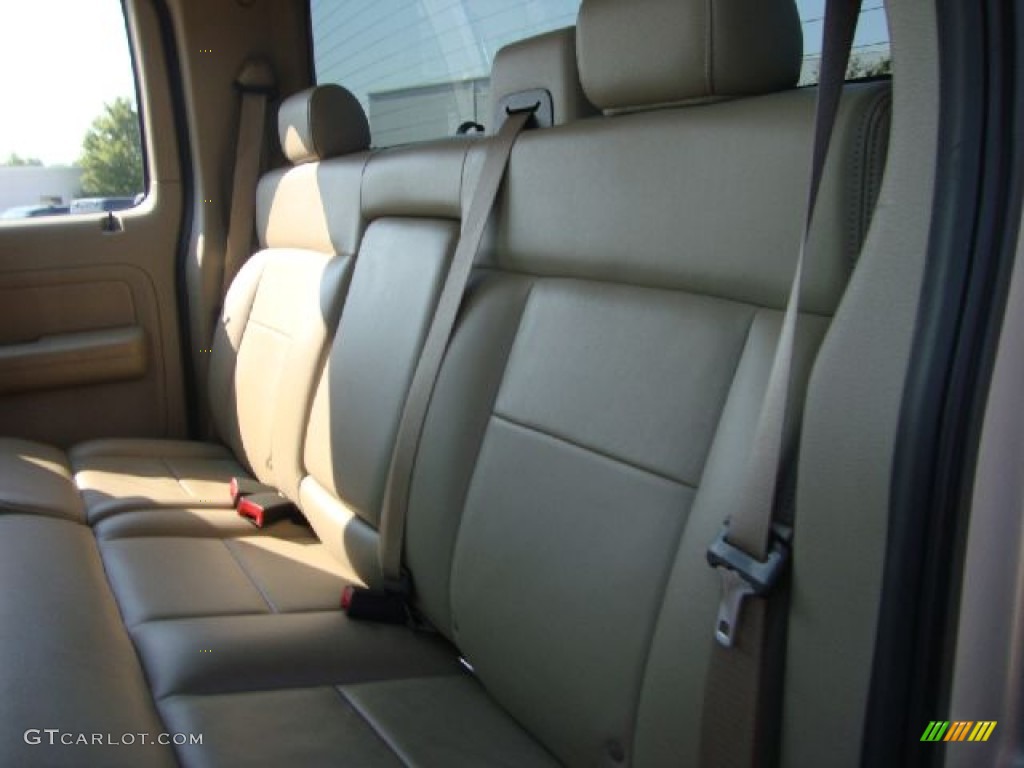 2006 F150 Lariat SuperCrew 4x4 - Arizona Beige Metallic / Tan photo #11
