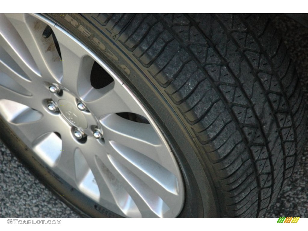 2009 Impreza 2.5i Premium Wagon - Dark Gray Metallic / Carbon Black photo #7