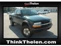 2002 Forest Green Metallic Chevrolet S10 ZR2 Extended Cab 4x4  photo #1