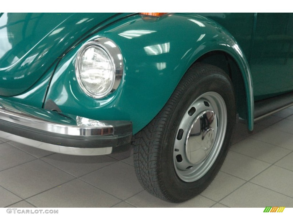 1974 Beetle Coupe - Tropical Green Metallic / Bamboo Beige photo #4