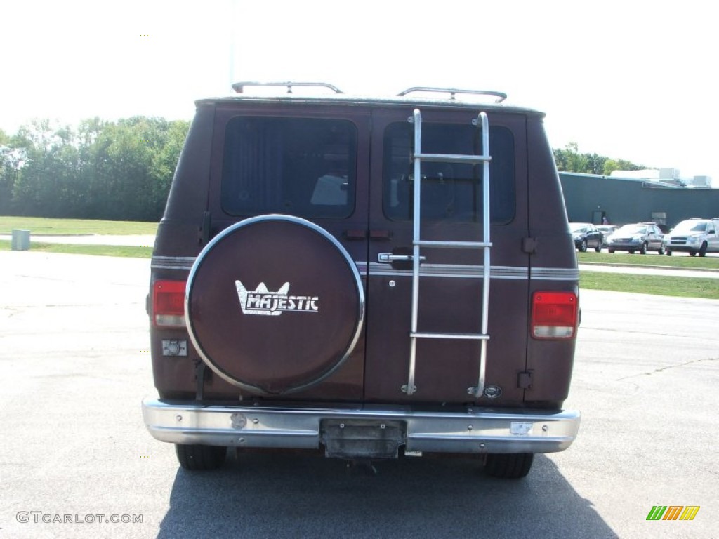 1990 Chevy Van G20 Passenger Conversion - Brown / Tan photo #5