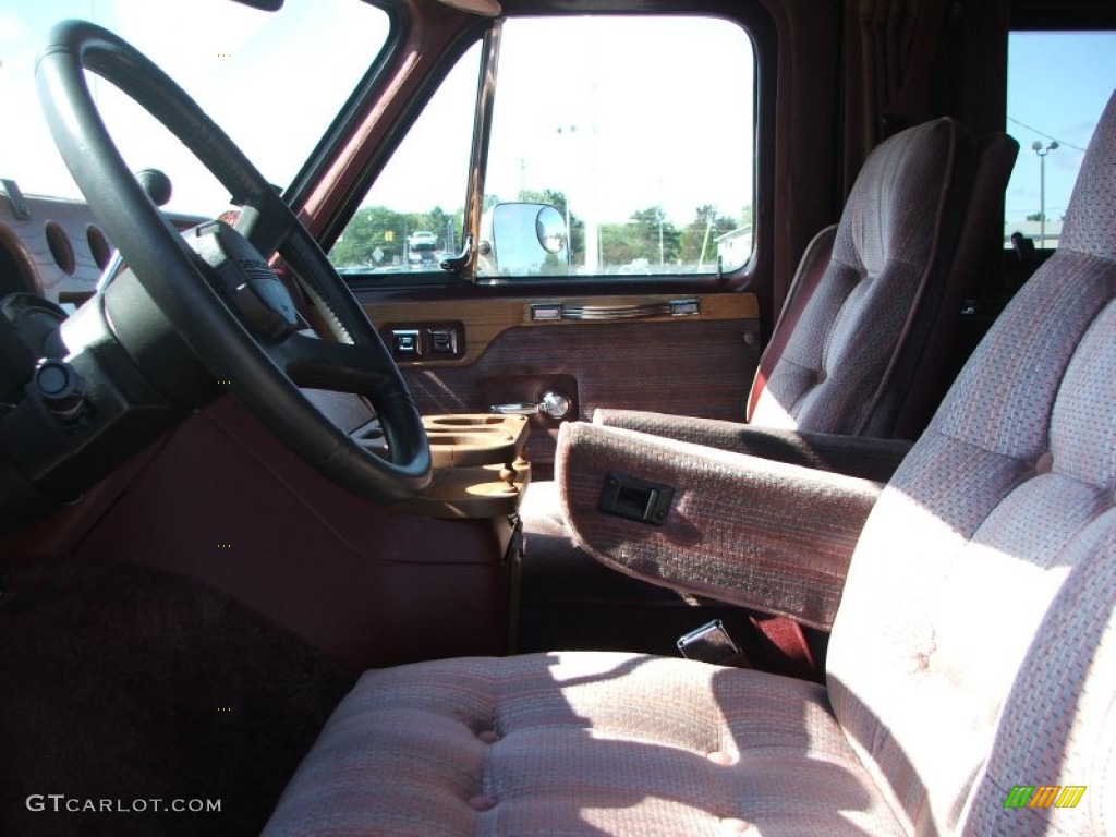 1990 Chevy Van G20 Passenger Conversion - Brown / Tan photo #7