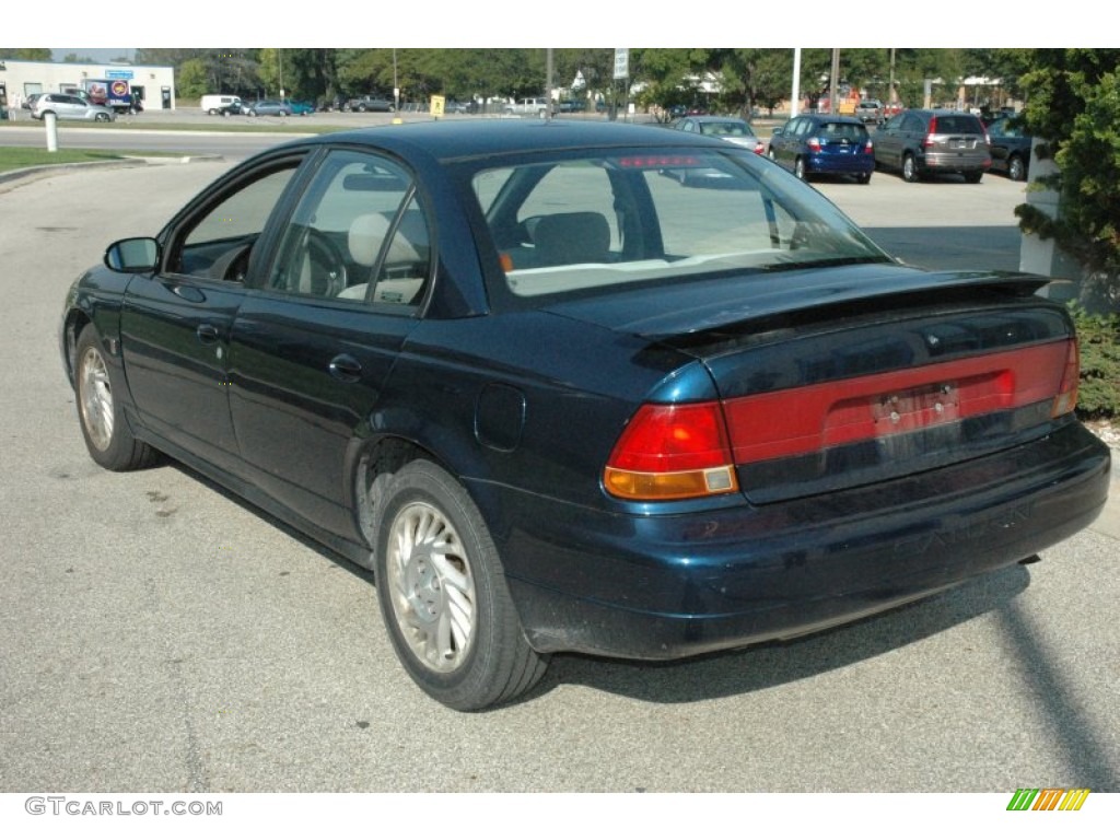 1998 S Series SL2 Sedan - Dark Blue Pearl Metallic / Black/Gray photo #4