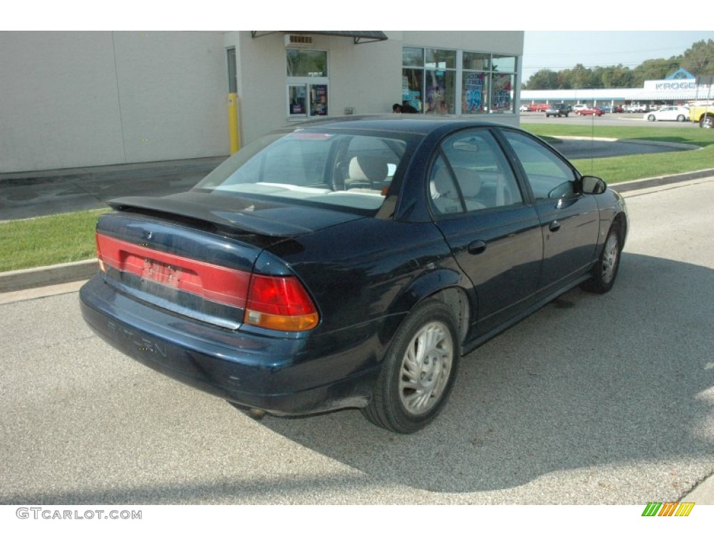 1998 S Series SL2 Sedan - Dark Blue Pearl Metallic / Black/Gray photo #6