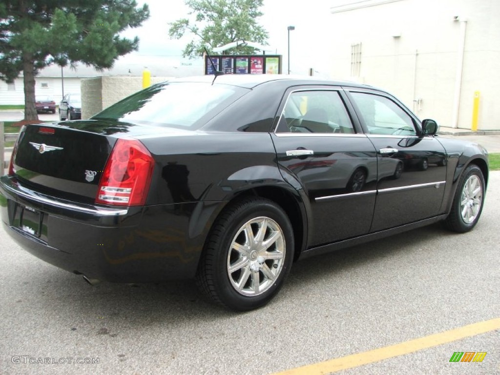 2008 300 C HEMI - Brilliant Black Crystal Pearl / Dark Slate Gray photo #13