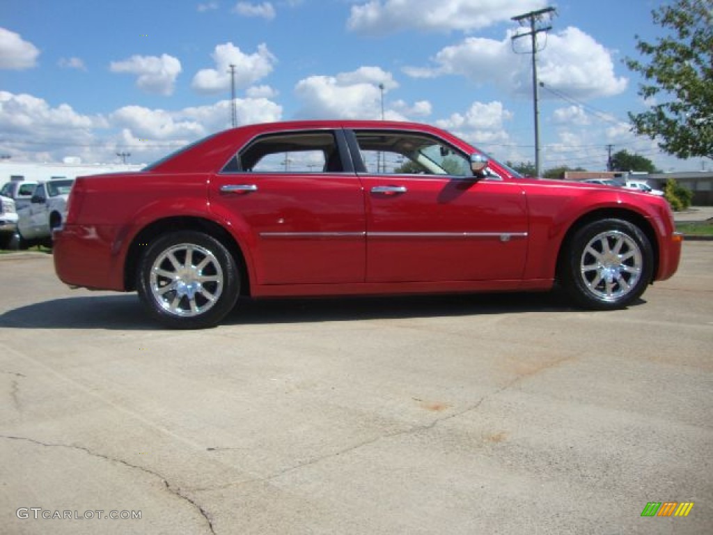 Inferno Red Crystal Pearl 2009 Chrysler 300 C HEMI Exterior Photo #54100222