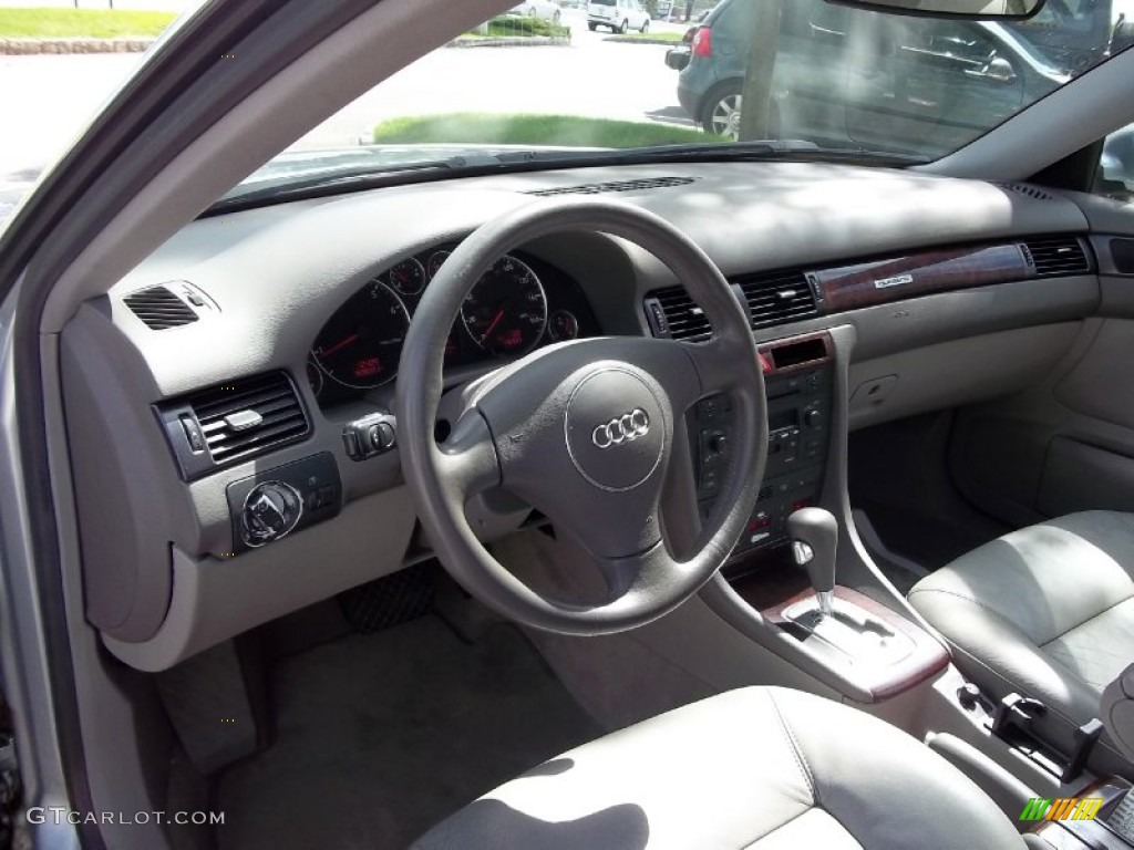 2003 Audi A6 2.7T quattro Sedan Platinum Dashboard Photo #54100344