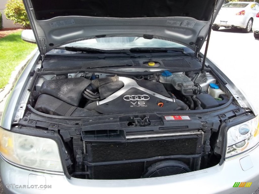 2003 Audi A6 2.7T quattro Sedan 2.7 Liter Turbocharged DOHC 30-Valve V6 Engine Photo #54100387