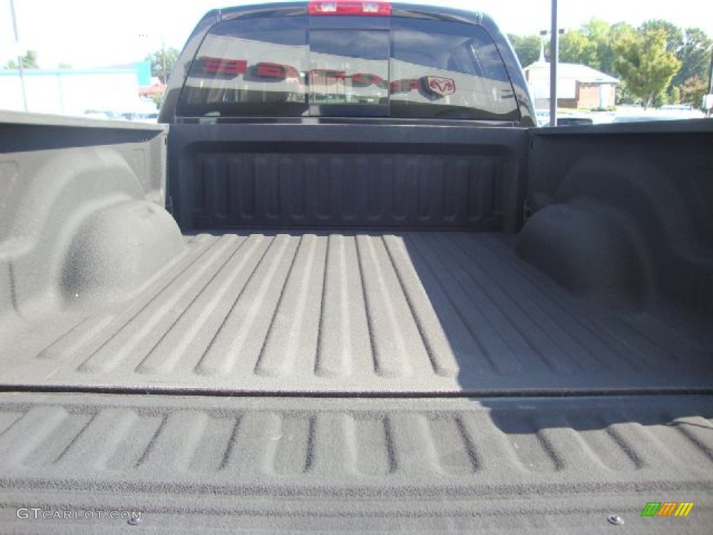 2006 Ram 1500 SLT Quad Cab 4x4 - Black / Medium Slate Gray photo #13