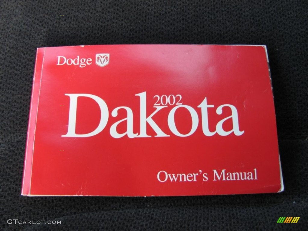 2002 Dodge Dakota Sport Club Cab 4x4 Books/Manuals Photo #54102141