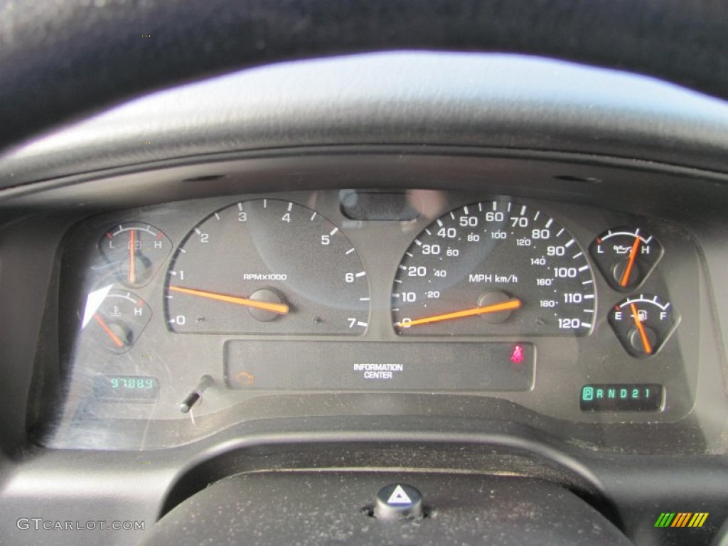 2002 Dodge Dakota Sport Club Cab 4x4 Gauges Photo #54102168