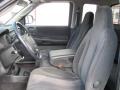 Dark Slate Gray 2002 Dodge Dakota Sport Club Cab 4x4 Interior Color