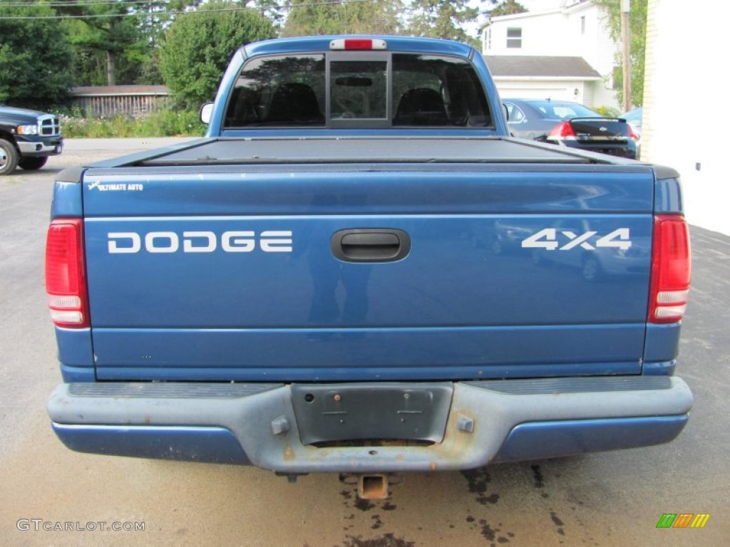 Atlantic Blue Pearl 2002 Dodge Dakota Sport Club Cab 4x4 Exterior Photo #54102213
