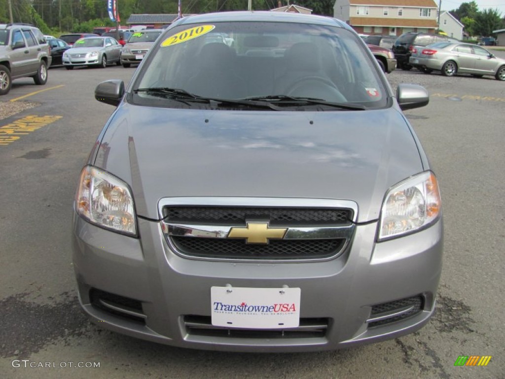 2010 Aveo LT Sedan - Medium Gray / Charcoal photo #17