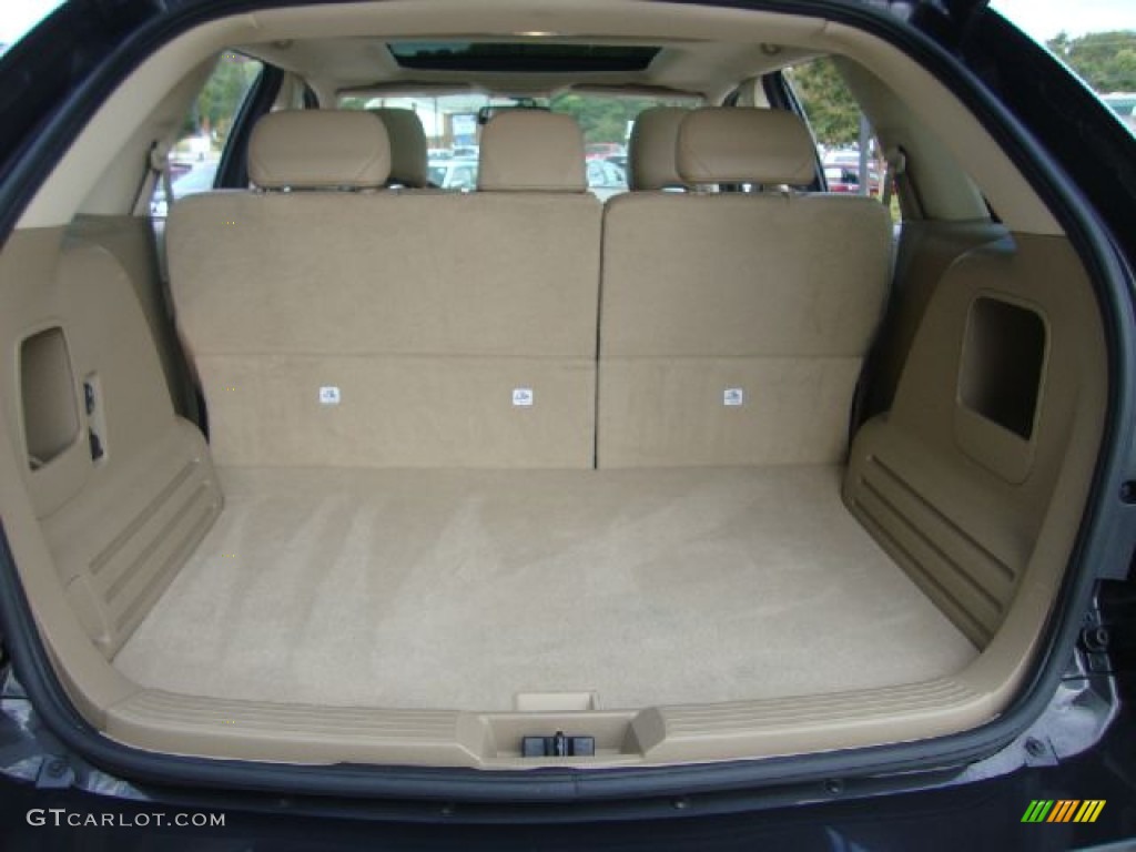 2007 Edge SEL Plus AWD - Carbon Metallic / Camel photo #13