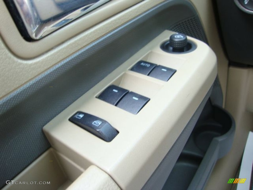 2007 Edge SEL Plus AWD - Carbon Metallic / Camel photo #26