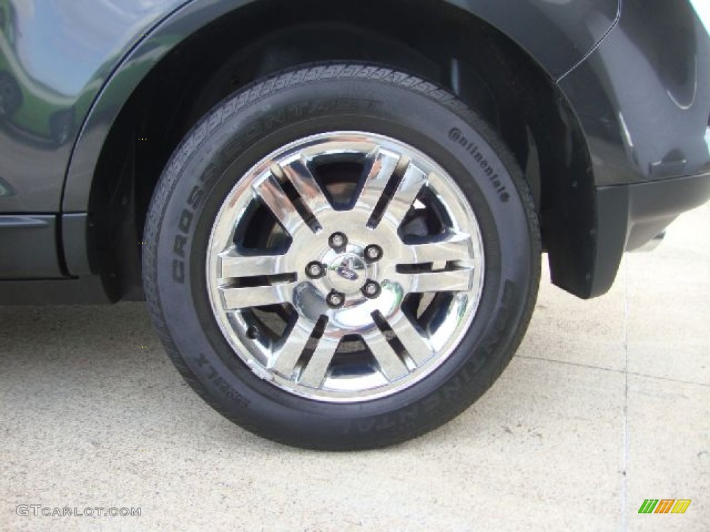 2007 Edge SEL Plus AWD - Carbon Metallic / Camel photo #29