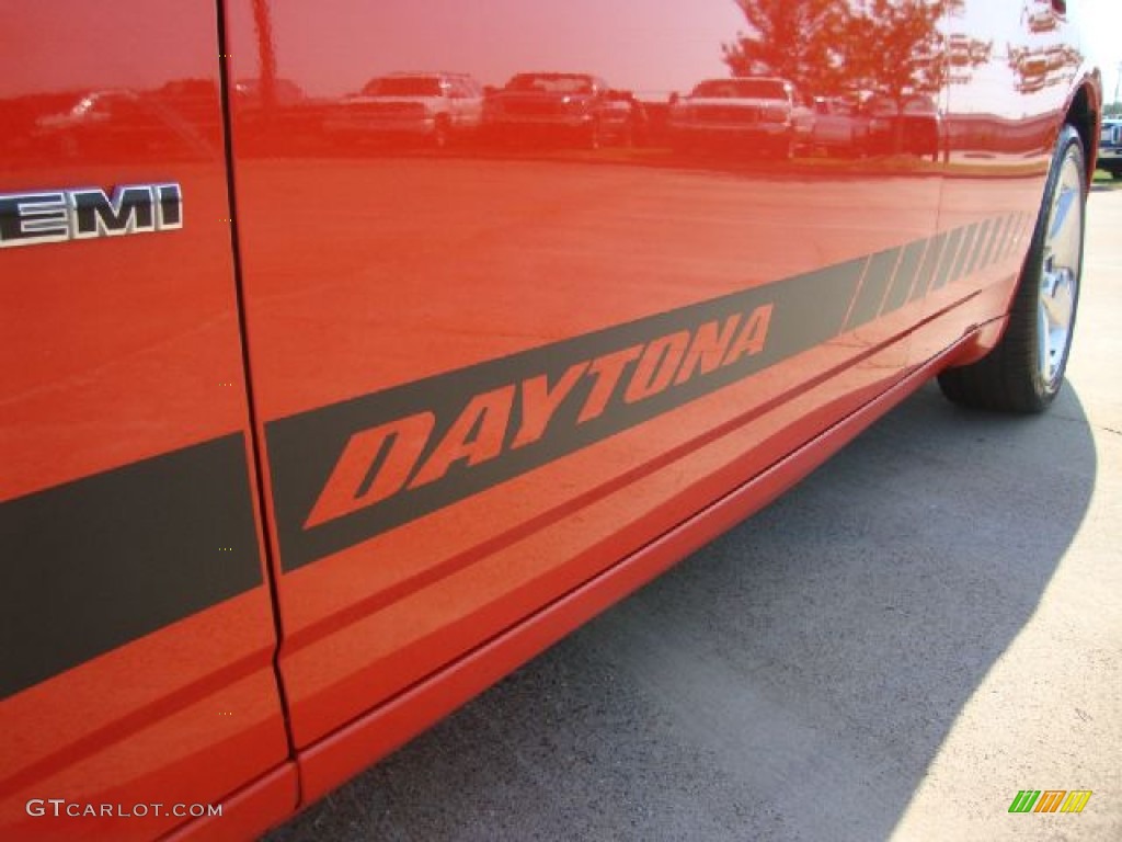 2008 Charger R/T Daytona - HEMI Orange Pearl / Dark Slate Gray photo #35