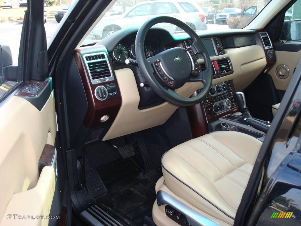 2006 Range Rover HSE - Java Black Pearl / Sand/Jet photo #10