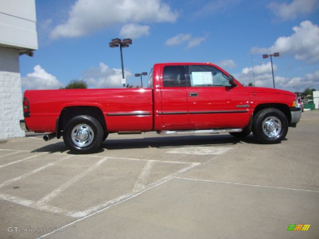 Flame Red 1999 Dodge Ram 2500 SLT Extended Cab Exterior Photo #54106380