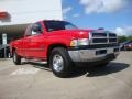 1999 Flame Red Dodge Ram 2500 SLT Extended Cab  photo #7