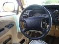Tan 1999 Dodge Ram 2500 SLT Extended Cab Steering Wheel