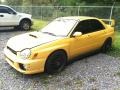 2003 Sonic Yellow Subaru Impreza WRX Sedan #53980826