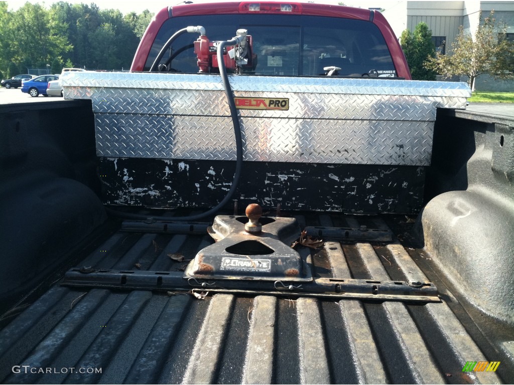 2008 Ram 3500 Big Horn Edition Quad Cab 4x4 Dually - Inferno Red Crystal Pearl / Medium Slate Gray photo #7