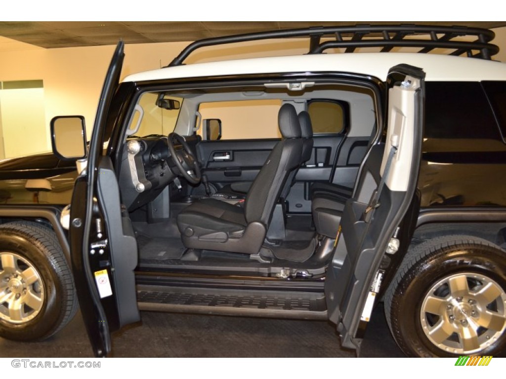 Dark Charcoal Interior 2010 Toyota FJ Cruiser Standard FJ Cruiser Model Photo #54107229
