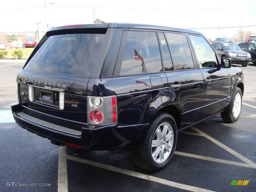 2006 Range Rover HSE - Buckingham Blue Metallic / Sand/Jet photo #7