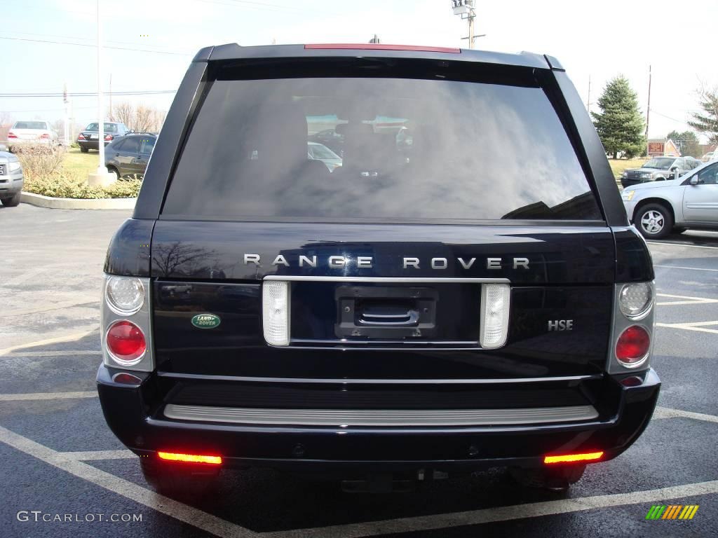 2006 Range Rover HSE - Buckingham Blue Metallic / Sand/Jet photo #8