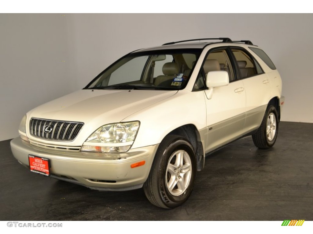 2001 RX 300 - White Gold Crystal / Ivory photo #1
