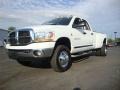 Bright White - Ram 3500 SLT Quad Cab 4x4 Dually Photo No. 7