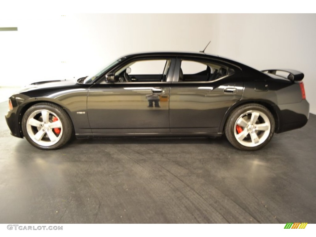 Brilliant Black Crystal Pearl 2008 Dodge Charger SRT-8 Exterior Photo #54108786