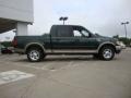 2001 Dark Highland Green Metallic Ford F150 XLT SuperCrew  photo #2